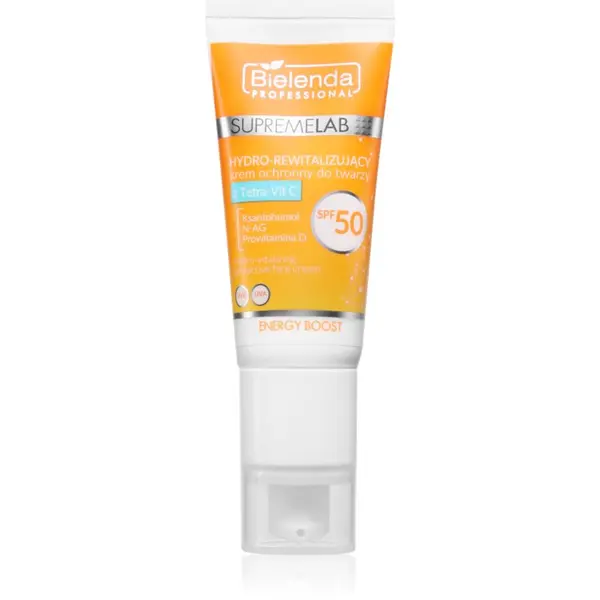 Bielenda Professional Bielenda Professional Supremelab Energy Boost хидратиращ крем за лице с витамин С SPF 50 40 мл.
