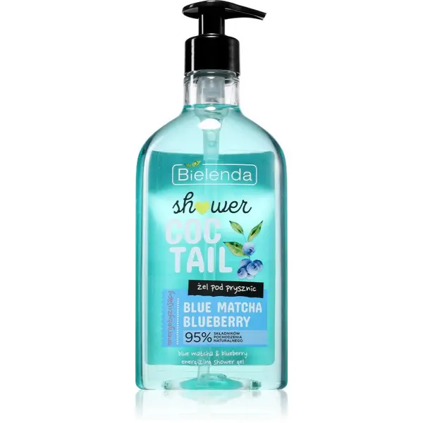 Bielenda Bielenda Shower Coctail Blue Matcha + Blueberry енергизиращ душ-гел с антиоксидантен ефект 400 мл.