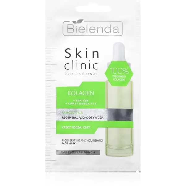 Bielenda Bielenda Skin Clinic Professional Collagen подхранваща регенерираща маска за нощ 8 гр.