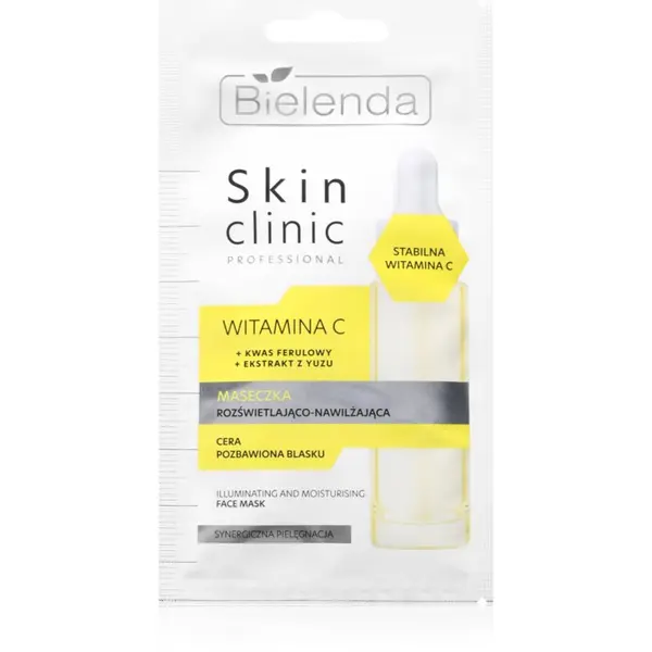 Bielenda Bielenda Skin Clinic Professional Vitamin C озаряваща хидратираща маска за нощ 8 гр.