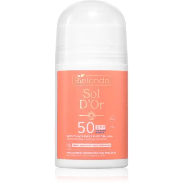 Bielenda Bielenda Sol D’or лосион за слънце рол он SPF 50 100 мл.