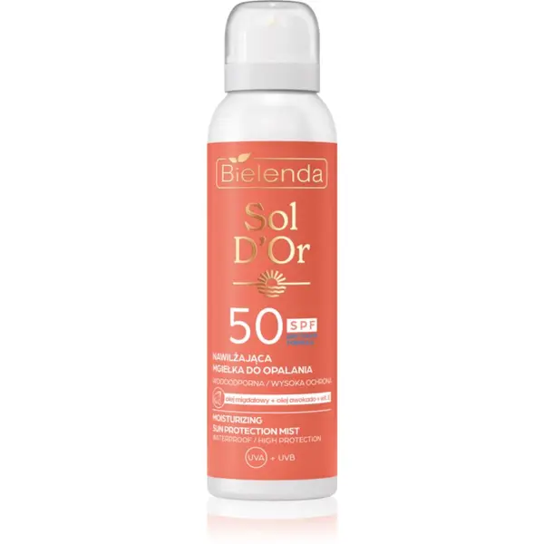 Bielenda Bielenda Sol D’or мъгла за тен в спрей SPF 50 100 мл.
