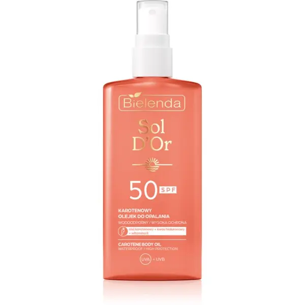 Bielenda Bielenda Sol D’or олио за тен SPF 50 150 мл.