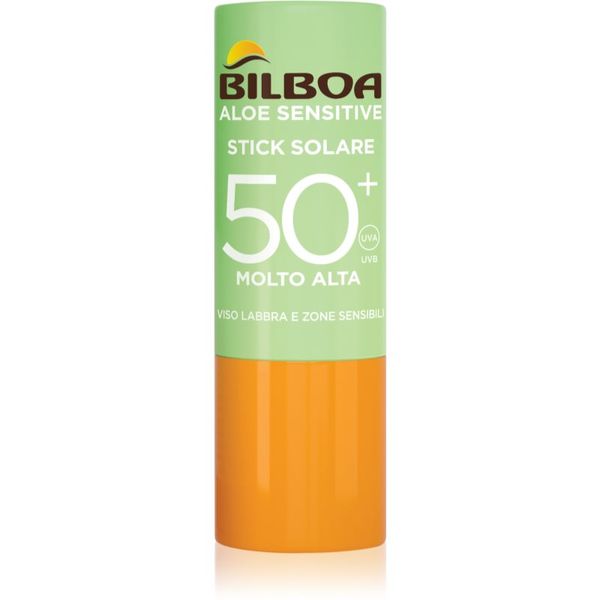 Bilboa Bilboa Aloe Sensitive слънцезащитен крем в стик SPF 50+ 12 мл.
