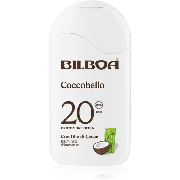 Bilboa Bilboa Coccobello Latte крем за тен с кокосово масло SPF 20 200 мл.