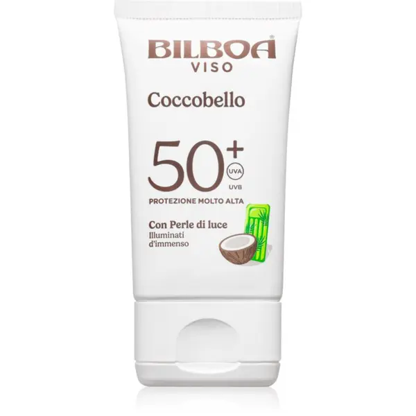 Bilboa Bilboa Coccobello слънцезащитен крем с кокосово масло SPF 50+ 40 мл.