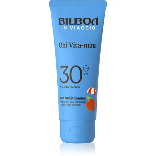Bilboa Bilboa Ohi Vitamina Travel слънцезащитен крем с витамини SPF 30 75 мл.