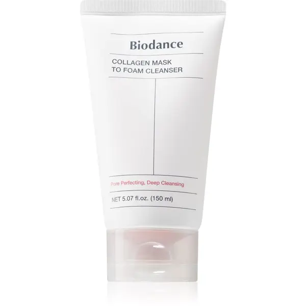 Biodance Biodance Collagen Mask To Foam Cleanser дълбоко почистваща маска за лице с колаген 150 мл.