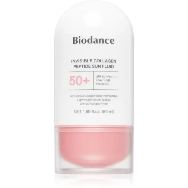 Biodance Biodance Invisible Collagen Peptide Sun Fluid лосион за слънце с колаген SPF 50+ 50 мл.