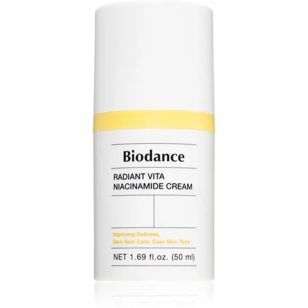 Biodance Biodance Radiant Vita Niacinamide Cream Хидратиращ и подхранващ крем за освежаване и изглаждане на кожата 50 мл.