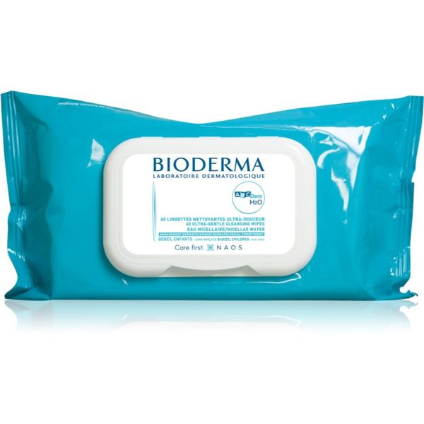 Bioderma Bioderma ABC Derm H2O почистващи кърпички за деца 60 бр.
