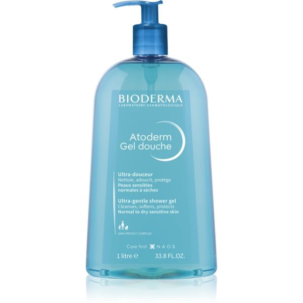 Bioderma Bioderma Atoderm Gel нежен душ гел за суха и чувствителна кожа 1000 мл.