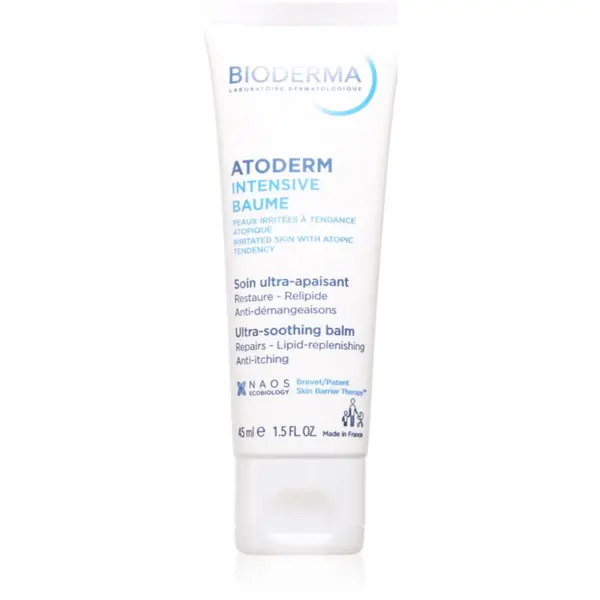 Bioderma Bioderma Atoderm Intensive Baume интензивно успокояващ балсам за много суха чуствителна и атопична кожа 45 мл.