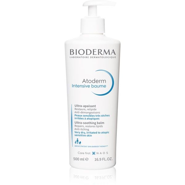 Bioderma Bioderma Atoderm Intensive Baume интензивно успокояващ балсам за много суха чуствителна и атопична кожа 500 мл.