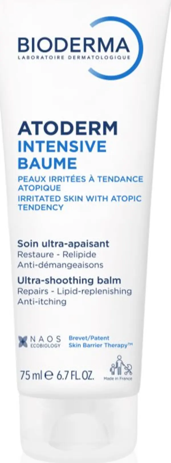 Bioderma Bioderma Atoderm Intensive Baume интензивно успокояващ балсам за много суха чуствителна и атопична кожа 75 мл.