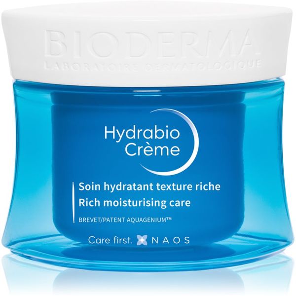 Bioderma Bioderma Hydrabio Crème подхранващ хидратиращ крем за суха към изключително суха чувствителна кожа 50 мл.