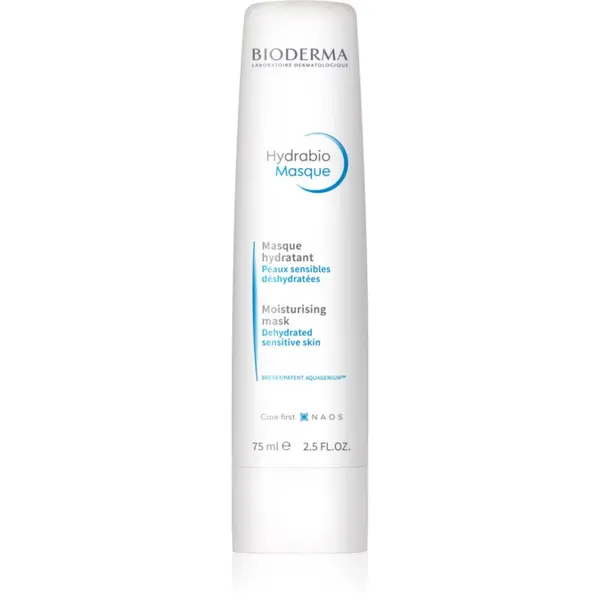 Bioderma Bioderma Hydrabio Masque хидратираща и подхранваща маска за чувствителна много суха кожа 75 мл.