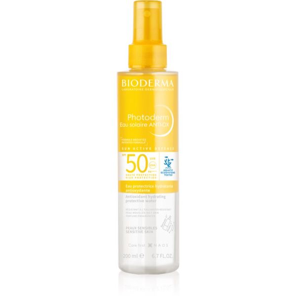 Bioderma Bioderma Photoderm Eau solaire ANTI-OX слънцезащитен спрей SPF 50 200 мл.