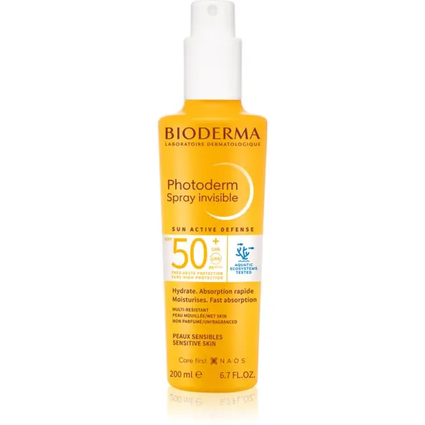 Bioderma Bioderma Photoderm Invisible Spray SPF50+ слънцезащитен спрей SPF 50+ 200 мл.