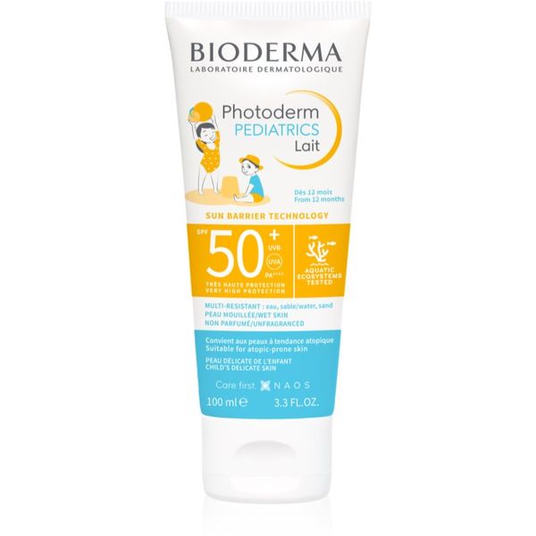 Bioderma Bioderma Photoderm Pediatrics защитно мляко за загар за деца SPF 30 100 мл.