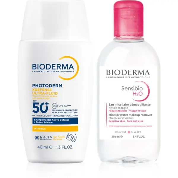 Bioderma Bioderma Photoderm Sensitive Summer Set комплект за тен за чувствителна кожа на лицето