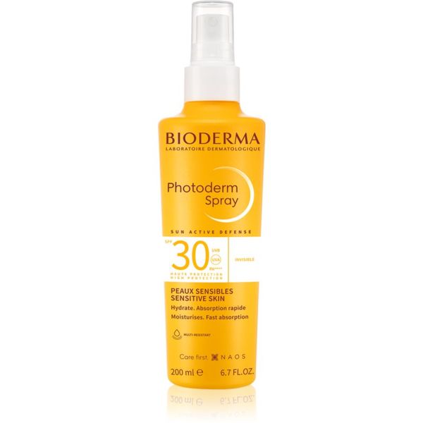 Bioderma Bioderma Photoderm Spray SPF 30 слънцезащитен спрей SPF 30 200 мл.