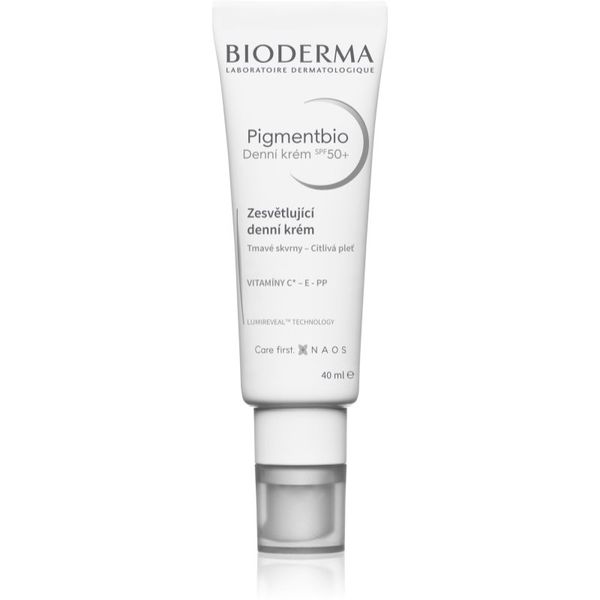 Bioderma Bioderma Pigmentbio Daily Care SPF 50+ изсветляващ крем за пигментни петна SPF 50+ 40 мл.