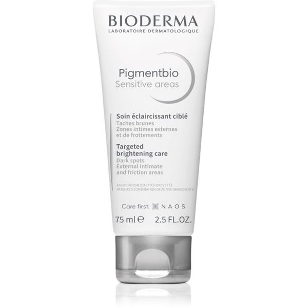 Bioderma Bioderma Pigmentbio Sensitive Areas избелващ крем за лице и чувствителни места 75 мл.