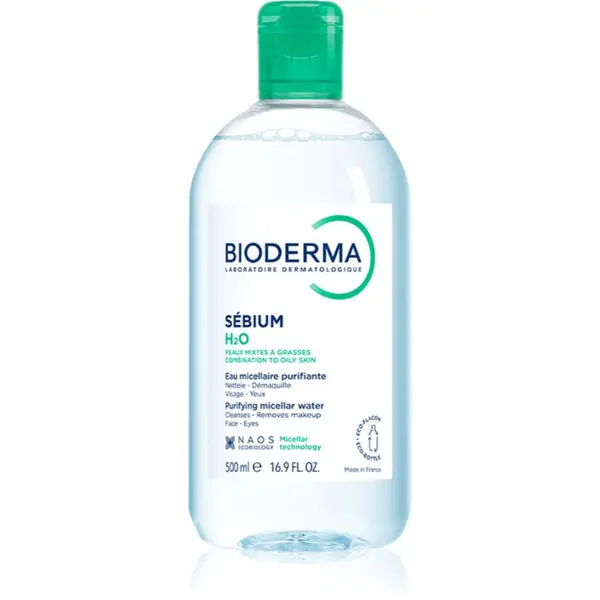 Bioderma Bioderma Sébium H2O мицеларна вода за смесена и мазна кожа 500 мл.