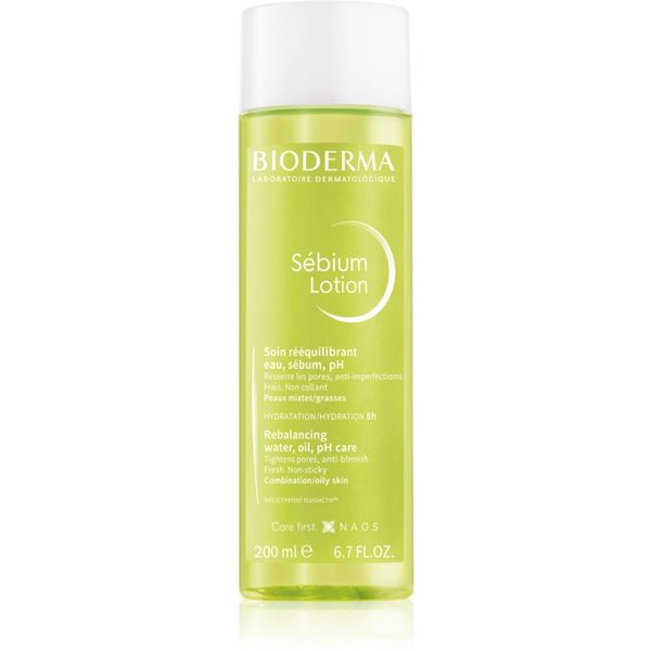 Bioderma Bioderma Sébium Lotion вода за лице за възвръщане на баланс на смесена и мазна кожа 200 мл.