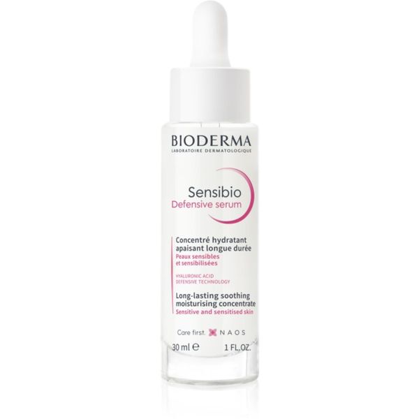 Bioderma Bioderma Sensibio Defensive sérum серум против стареене на кожата за чувствителна кожа на лицето 30 мл.