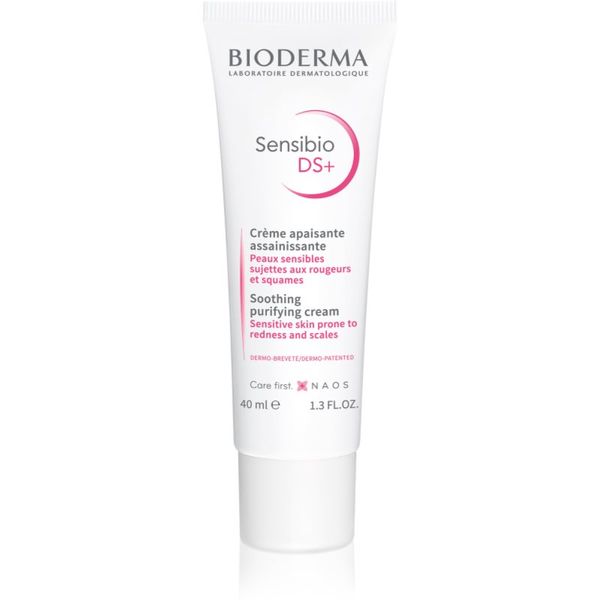 Bioderma Bioderma Sensibio DS+ Cream успокояващ крем за чувствителна кожа на лицето 40 мл.