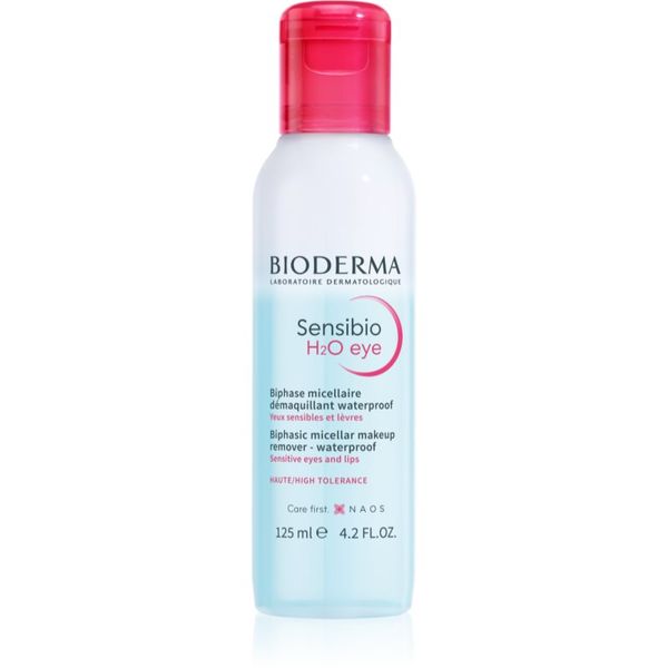 Bioderma Bioderma Sensibio H2O eye двуфазна мицеларна вода за очи и устни 125 мл.
