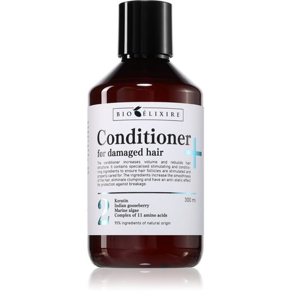 Bioélixire Bioélixire For Damaged Hair хидратиращ и подхранващ балсам за увредена коса 300 мл.