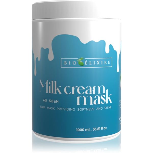 Bioélixire Bioélixire Milk Cream маска за блясък и мекота на косата 1000 мл.