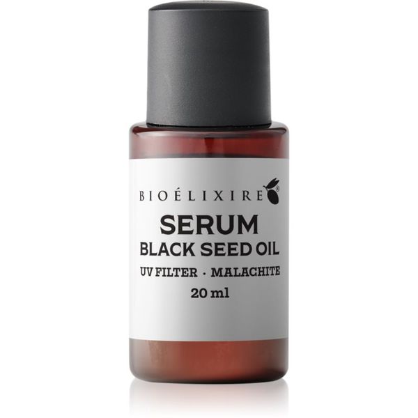 Bioélixire Bioélixire Serum Black Seed Oil серум за увредена и крехка коса с UV филтър 20 мл.