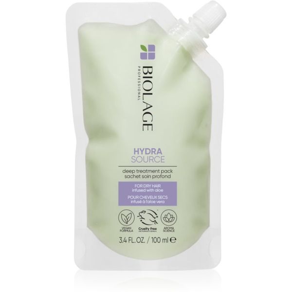 Biolage Biolage Essentials HydraSource дълбокопочистваща маска за суха коса 100 мл.