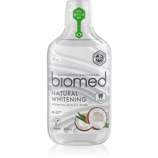 Biomed Biomed Natural Whitening вода за уста 500 мл.