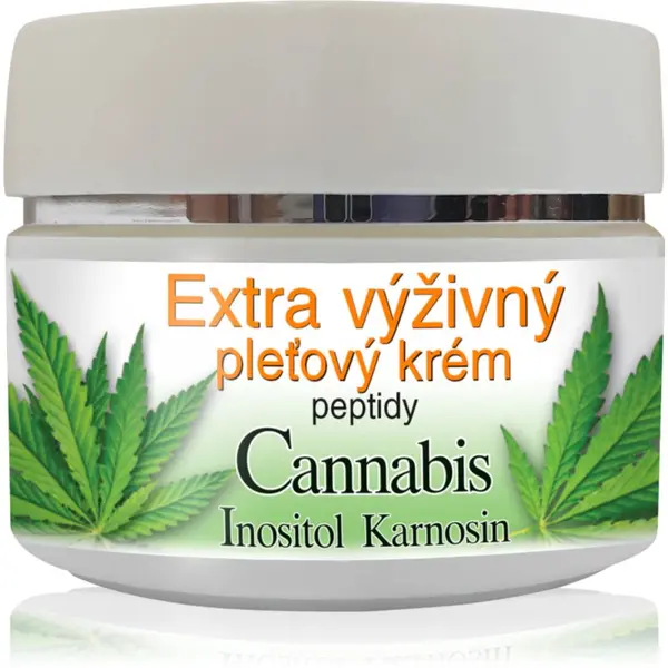 Bione Cosmetics Bione Cosmetics Cannabis with Peptides дълбоко подхранващ крем за лице 51 мл.