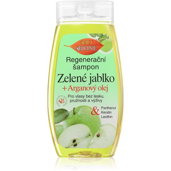 Bione Cosmetics Bione Cosmetics Green Apple + Argan Oil регенериращ шампоан 260 мл.