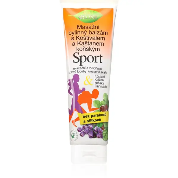 Bione Cosmetics Bione Cosmetics Sport балсам за релаксиращ масаж 300 мл.