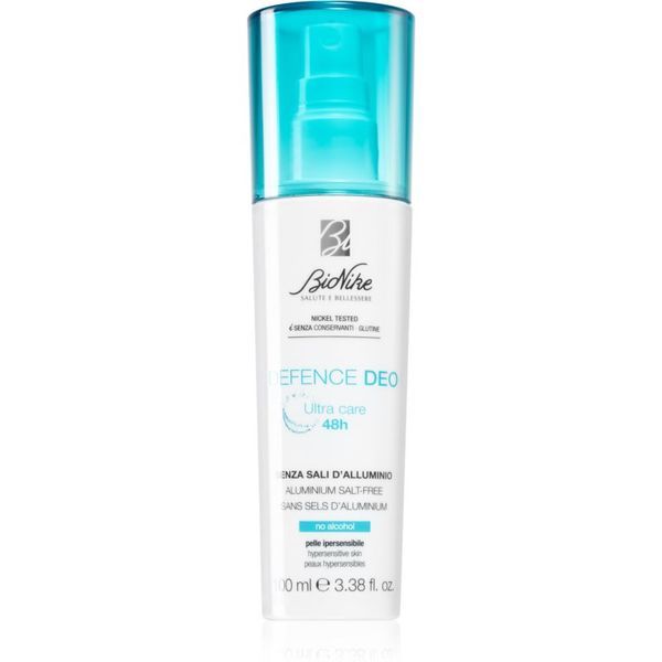 BioNike BioNike Defence Deo дезодорант с пулверизатор за чувствителна кожа 48h 100 мл.