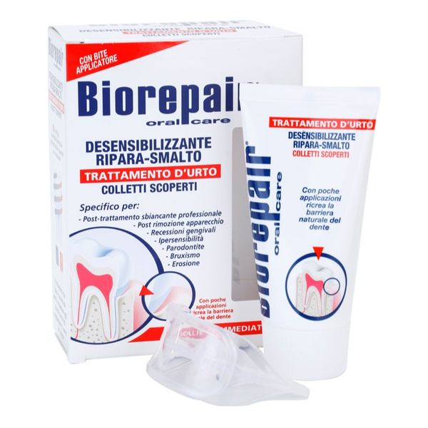 Biorepair Biorepair Desensitizing Enamel-Repair Shock Treatment комплект (за зъби)