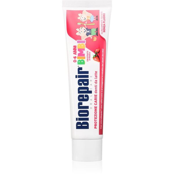 Biorepair Biorepair Kids 0-6 Years паста за зъби за деца Strawberry 50 мл.