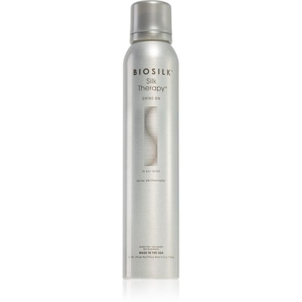 Biosilk Biosilk Silk Therapy Shine On стилизиращ спрей за блясък и мекота на косата 150 гр.