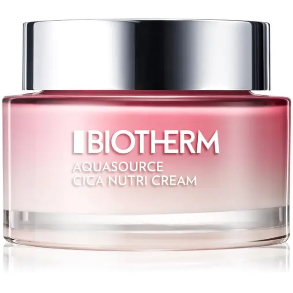 Biotherm Biotherm Aquasource Cica Nutri Cream подхранващ хидратиращ крем за суха към изключително суха чувствителна кожа 75 мл.