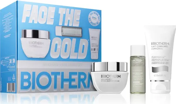 Biotherm Biotherm Aquasource Hydra Barrier Cream подаръчен комплект за жени