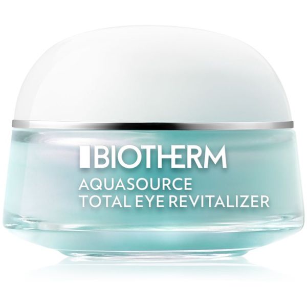 Biotherm Biotherm Aquasource Total Eye Revitalizer грижа за околоочния контур срещу отоци и тъмни кръгове с охлаждащ ефект 15 мл.