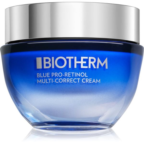 Biotherm Biotherm Blue Pro-Retinol Multi Correct Cream мултикоригиращ крем против признаците на стареене с ретинол за жени 50 мл.