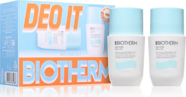 Biotherm Biotherm Deo Pure Roll-on подаръчен комплект за жени 2 бр.
